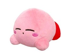 Kirby ALL STAR COLLECTION Sleeping Kirby Plush Doll Stuffed Toy S 10cm KP43