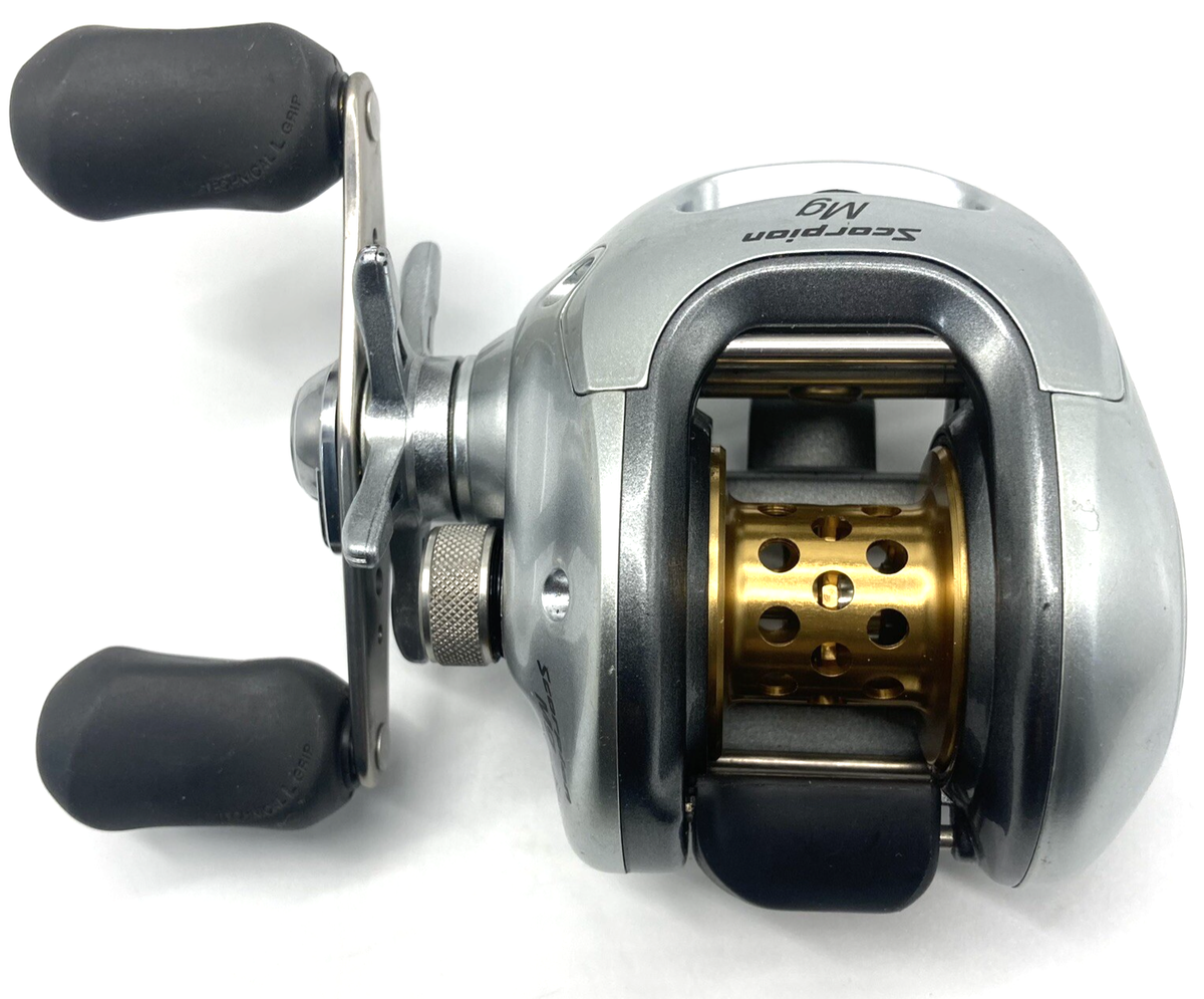 Shimano Scorpion Mg 1001 Left Handed Baitcasting Reel No Box JPN