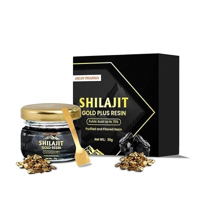Original Himalayan Shilajit Resin 20g   250mg/Serving, Jagat Pharma