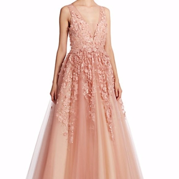 Floral A Line Wedding Gown - Basix Black Label - Light Pink/Blush | eBay Floral A Line Wedding Gown - Basix Black Label - Light Pink/Blush | eBay