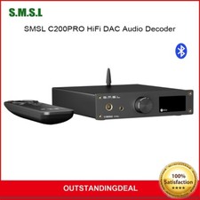 SMSL C200PRO XU-316 ES9039Q2M HiFi DAC Audio Decoder Bluetooth5.1 Headphone Amp