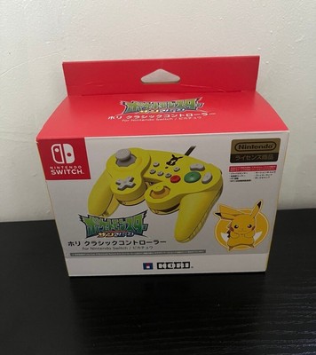 Hori Classic Controller Nintendo Switch Pikachu Pokemon New In Box