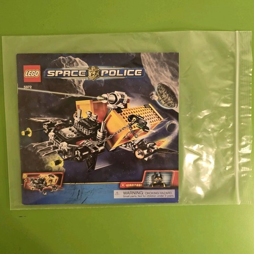LEGO Space Police 3: Container Heist (5972) INSTRUCTION MANUAL ONLY - Picture 3 of 6