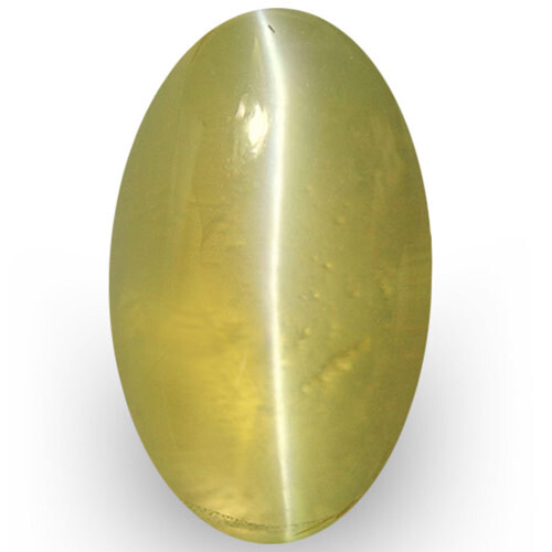 IGI Certified SRI LANKA Chrysoberyl Cat's Eye 1.53 Cts Natural Untreated Oval - Picture 1 of 4