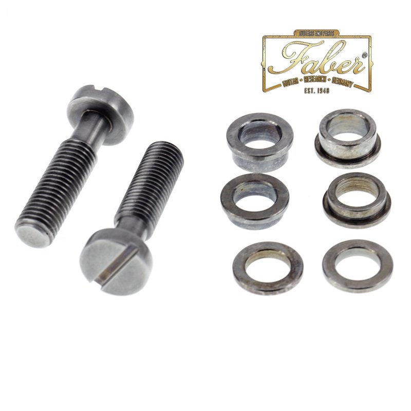 Faber Tone Lock Kit TL-M-NA TLMNA nichel invecchiato metrico adatto a chitarre asiatiche 3001-1