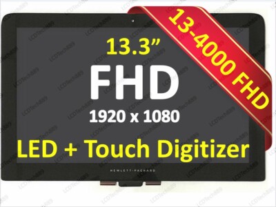 HP Spectre X360 13-4193NR 13-4101DX LED LCD Touch Screen IPS Assembly 13.3'' FHD
