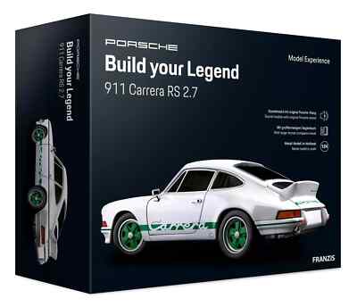 Franzis Porsche 911 Carrera RS 2.7 Model, Build Your Legend, 1/24