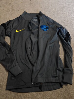 Inter Milan Dri-fit Strike Tracksuit top grey boys girls size