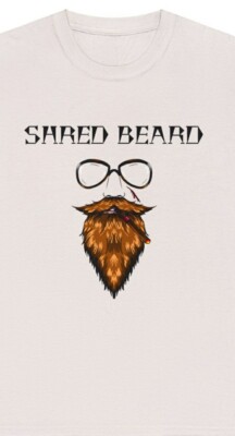 Shred Beard Channel Shirt Free International Shipping Only 2XL To 5XL 
