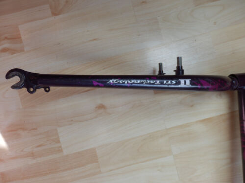 Retro Elevated chainstay 1991 Al Carter Saratoga II Frame & Forks size 48cm - Picture 7 of 24
