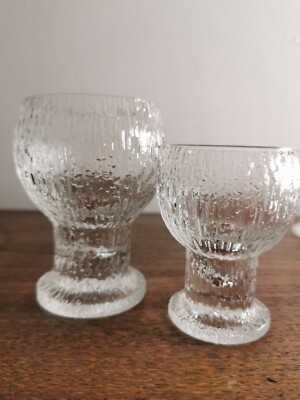 Iittala Trinkglas Likörglas  Timo Sarpaneva Serie Kekkerit  Höhe ca. 9cm