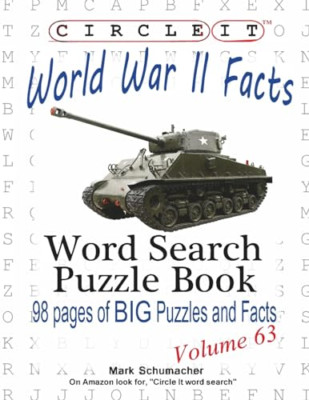 Circle It, World War Ii Facts, Word Search, Puzzle Book -  NEW Lowry Global Me 2