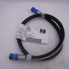 4' Hyster 4600046 Forklift Hydraulic Hose Assembly Parker Global Core 3/8" ID.