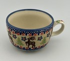 Polish Country Stoneware Winter 8oz Cup Christopher Radler Woodland Holway — photo 2