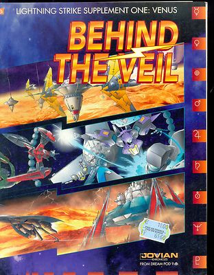  RPG ROLE-PLAYING GAME / JOVIAN CHRONICLES BEHIND THE VEIL