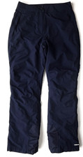 LANDS' END Squall Navy Blue Insulated Ski Pants Snowpants Womens 6-8