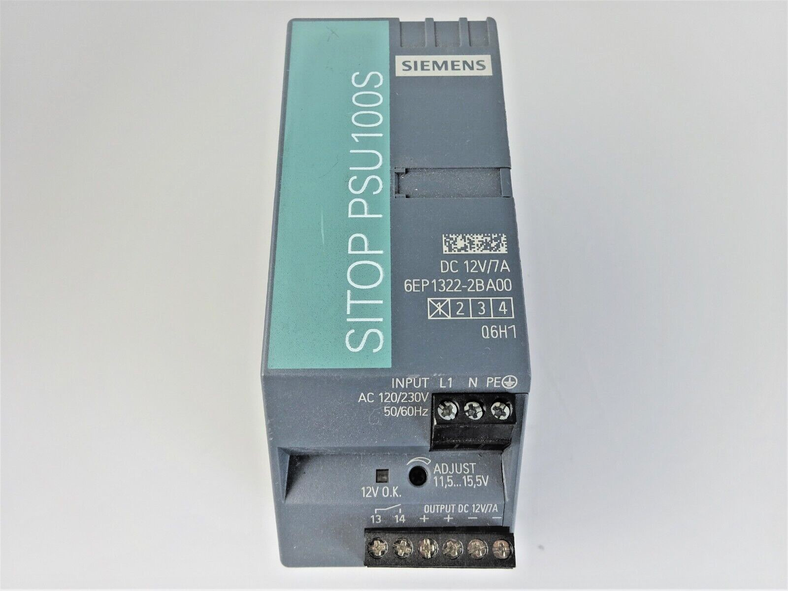 Siemens SITOP PSU100S 12 V/7 A Geregelte Stromversorgung - 6EP1322-2BA0 ...