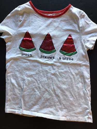 Girls T-shirts Lot of 5 Size Large 10/12 Cat & Jack Lands End Epic Threads - Picture 2 of 12