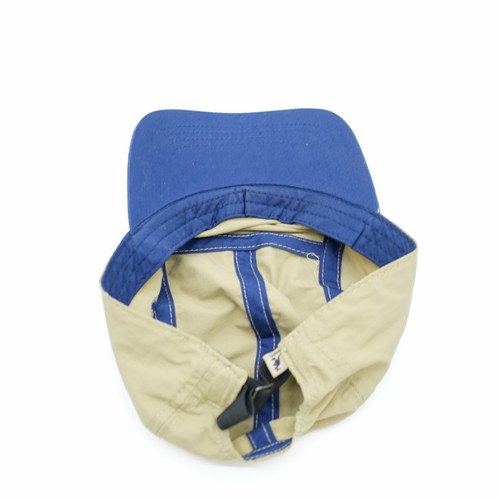 Kangol Sport Racer Lightweight Buckle Closure Hat Tan Blue Polyester - Picture 2 of 8