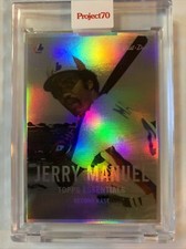 Topps Project 70 Card 102 - 1957 Jerry Manuel by Don C FOIL 61/70