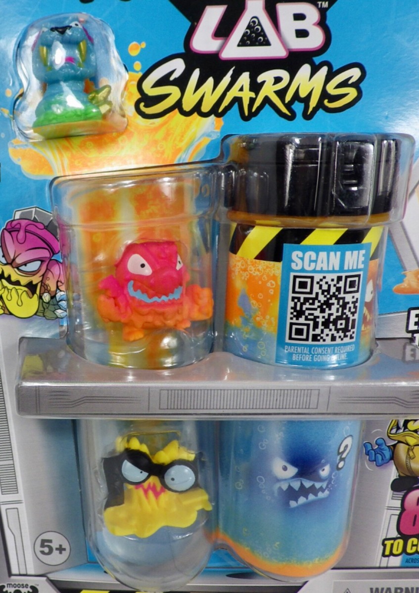 NEW Mr Beast Lab Swarms 5 Pack with Test Tube Atomic Series Mix