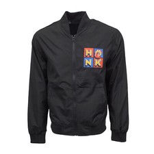 THE ROLLING STONES MENS ZIP BLACK JACKET