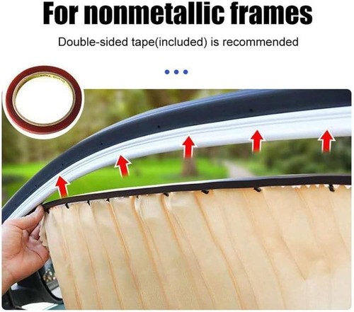 Universal Fit Magnetic Car Side Window Privacy Sunshade,Sun Shade Side Window - Picture 8 of 16