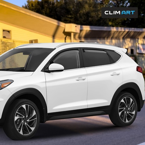Rain Guards Vent Visors Shade for 2016-2021 Hyundai Tucson - Picture 5 of 8