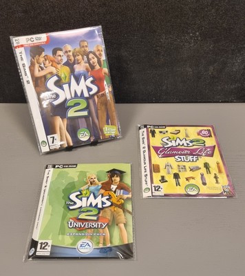 [BNDE-0004] The Sims 2 + 2 Expansions [No Plastic Cases]