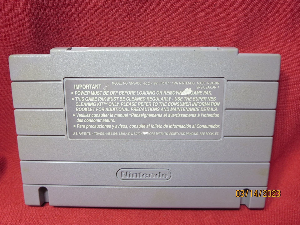 Metal Combat Falcon's Revenge (Super Nintendo, 1993) Foto 2 de 4