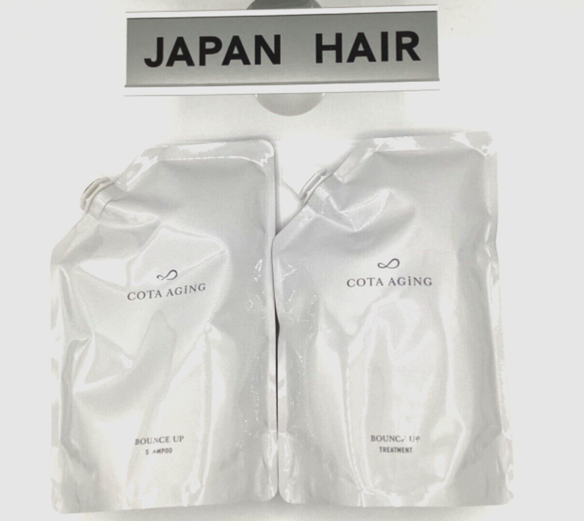 COTA AGING Premium Line HAIR Shampoo & Treatment BOUNCE UP VOLUME