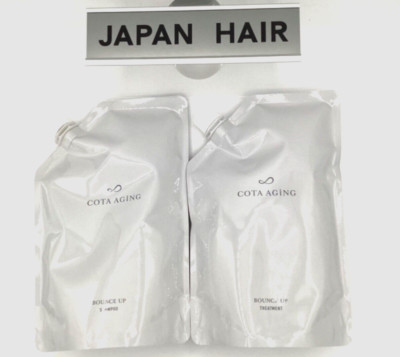 COTA AGING　Premium Line　HAIR Shampoo & Treatment BOUNCE UP　VOLUME UP 750ml/750g