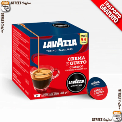 216 Kapseln Kaffee Lavazza A Modo Mio Mischung Crema Und Geschmack Original