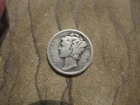 1920 P Silver Mercury Dime F-VF k