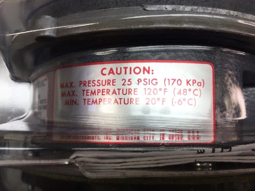 INTERRUPTOR DE PRESIÓN FOTOHELICO DWYER A3025-RMR 25 PSIG 0-25 IN WC NUEVO EN CAJA - Imagen 5 de 6