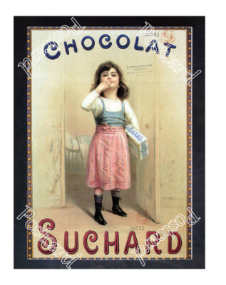Historic Chocolate Suchard 1900 Advertising Postcard 1