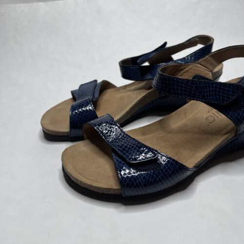Sandalo Vionic US 8 euro 39 blu cinturino tacco orto - Foto 2 di 10