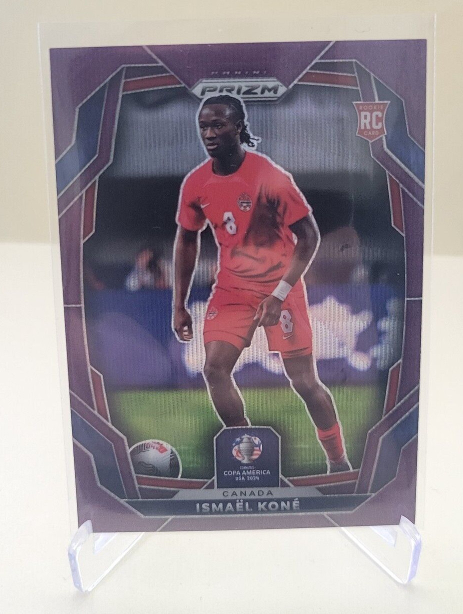 2024 PRIZM COPA AMERICA ISMAEL KONE RC PURPLE WAVE PRIZM #173 Ser #83/99
