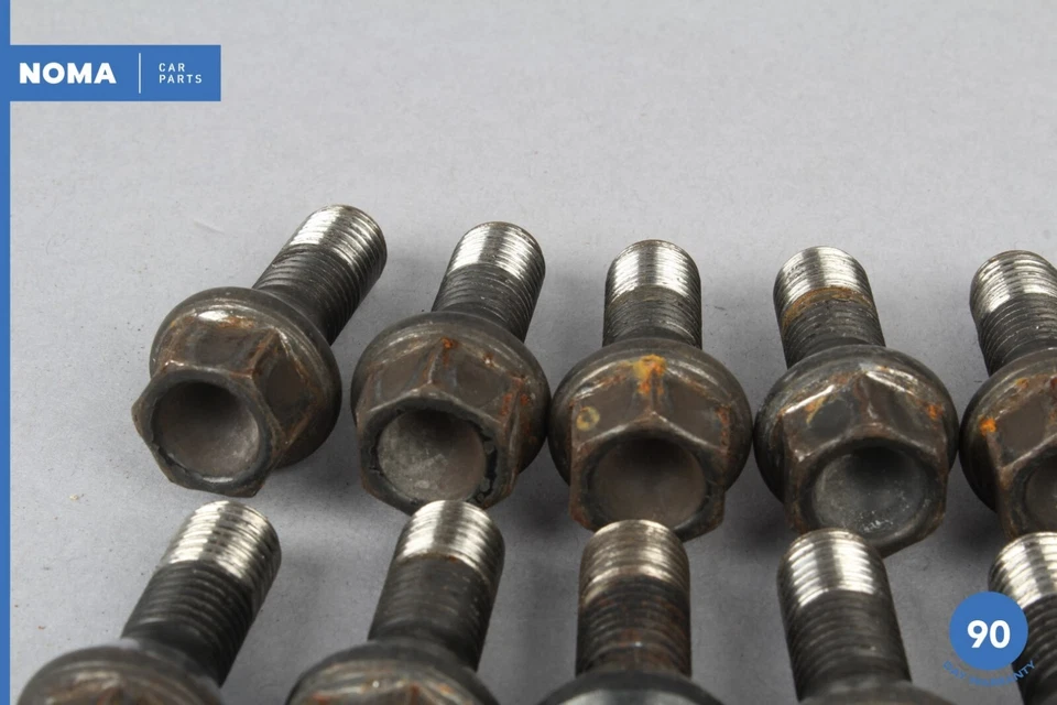03-08 BMW Z4 E85 E86 E87 E46 E39 E60 parafusos de aro de roda conjunto de 20 6781150 fabricante de equipamento original - Imagem 2 de 4