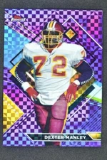 Dexter Manley 2023 Topps Composite Rare Purple Checkerboard /75 #250