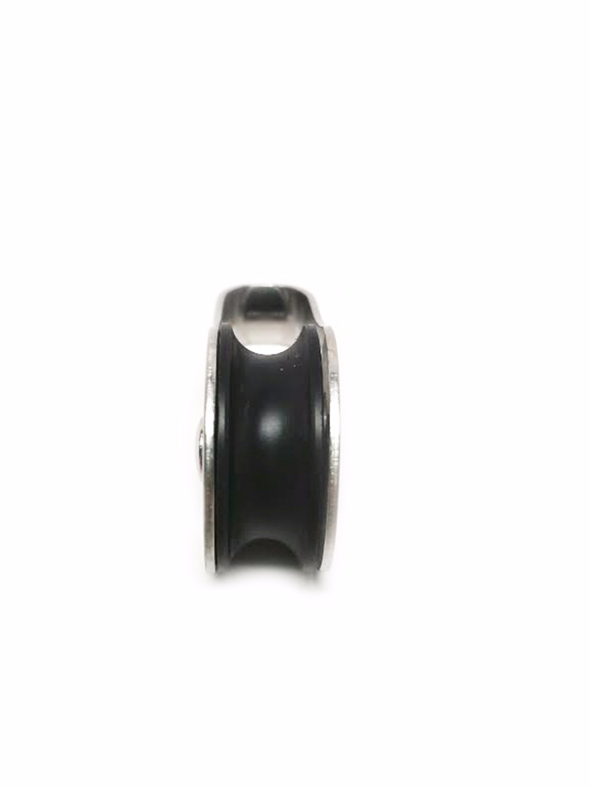 Pactrade Marine Kayak Canoe Boat SS316 Marine Pulley Block w/ Nylon Sheave 2 PCS