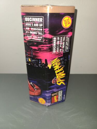 Spider-Man Marvel Comics Snap Together Model Kit Level 1 1996 New Factory Sealed - Picture 4 of 6