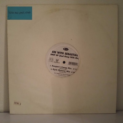 Sin With Sebastian    Shut Up (And Sleep With Me) (Vinyl, 12'', Maxi 33 RPM)