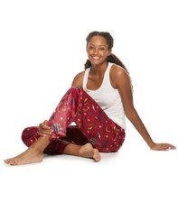 RARE Brand New Harry Potter Gryffindor Womens Fleece Sleep Pants XXL FREE SHIP 