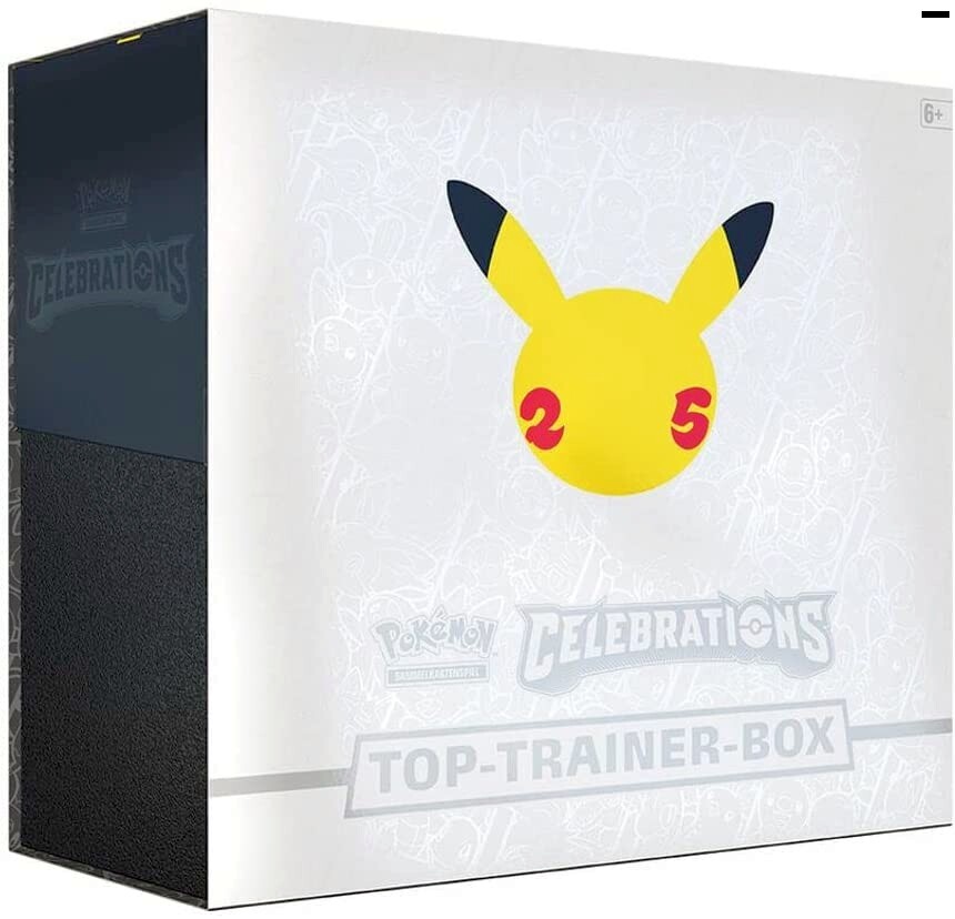 Nintendo Pokémon TCG Celebrations Elite Trainer Box ETB 25th