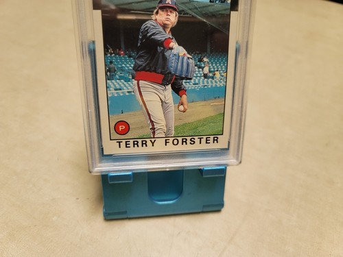 1986 Topps Traded Terry Forster #37T PSA 10 GEM MT - Picture 3 of 6