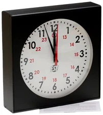 ESE LX-5112U NTP Client PoE Self-Setting 12" Analog Studio Timecode Wall Clock 