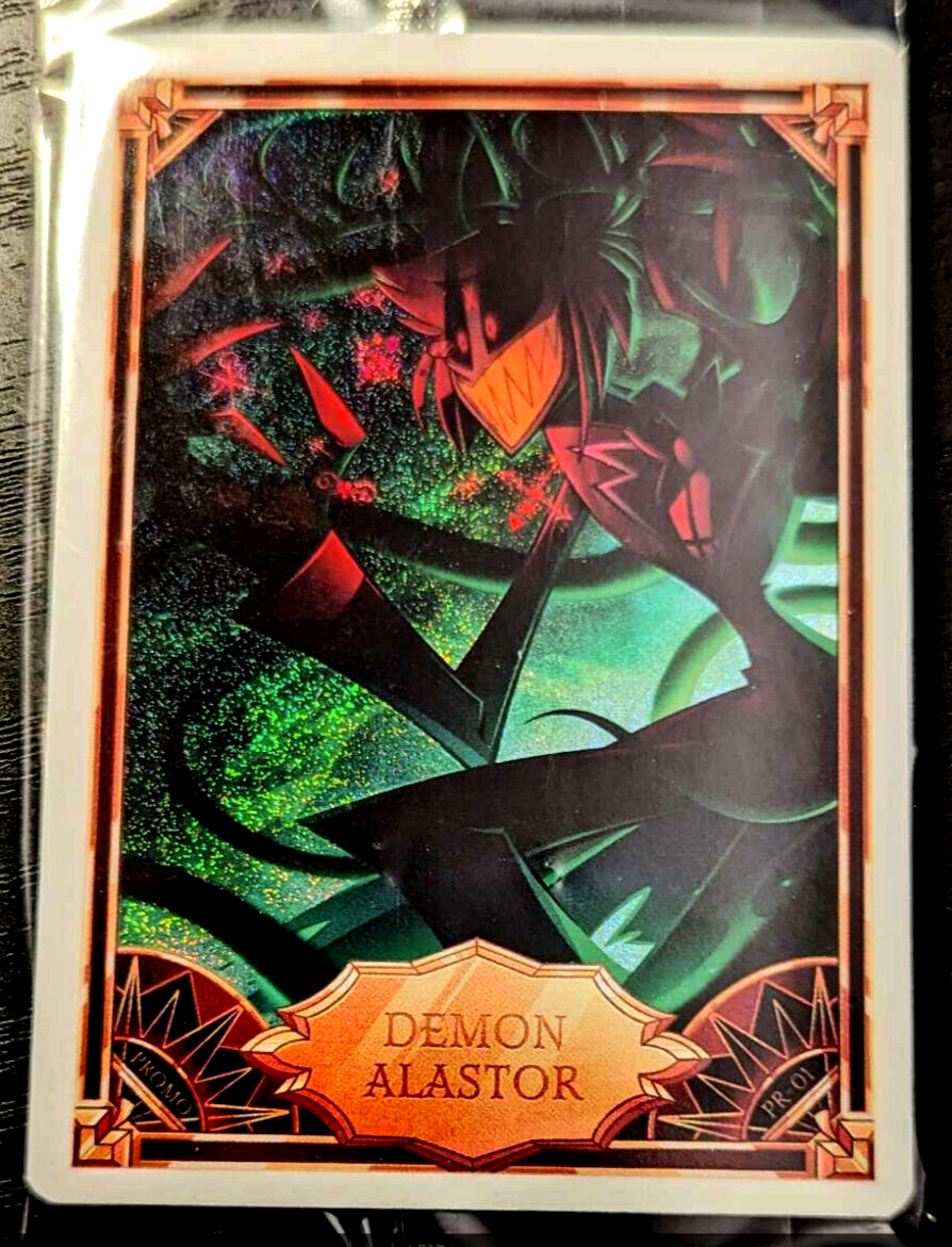 Hazbin Hotel Trading Cards: Official Promo Cards | Holo Foil Hazbin Hotel Trading Cards: Official Promo Cards | Holo Foil