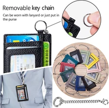 Slim Minimalist Wallet Front Pocket Wallet RFID Blocking Credit Card Holder Gift