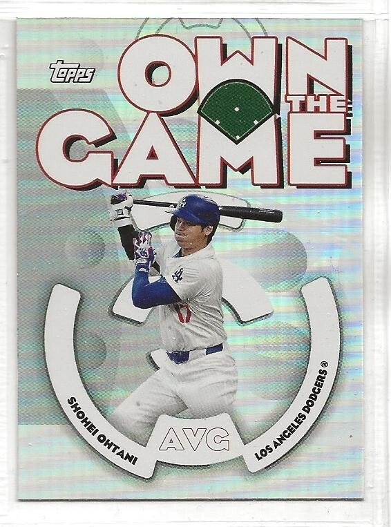 2024 Topps Archives Shohei Ohtani Own the Game SO #060TG-13 L A